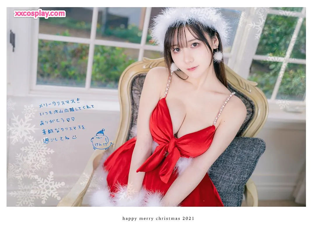 KenKen 聖誕卡風聖誕美女